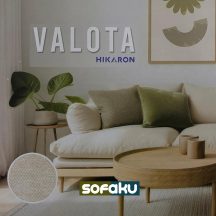 VALOTA Hikaron – Kain Muuto Ultra Soft Tech Bahan Boucle Serat Bulu Domba – Kain Sofa Mebel Furniture – Bahan Sarung Bantal Tebal –