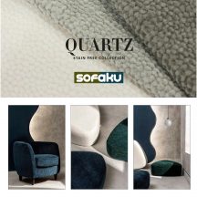 QUARTZ ARDE Bahan Kain Premium Tebal – Bahan Sofa Hotel Bintang 5 – Upholyster for Premium Interior –