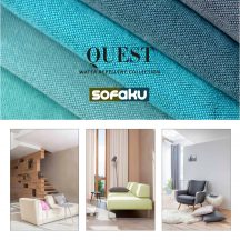 QUEST ARDE Bahan Kain Premium Tebal – Bahan Sofa Hotel Bintang 5 – Upholyster for Premium Interior –
